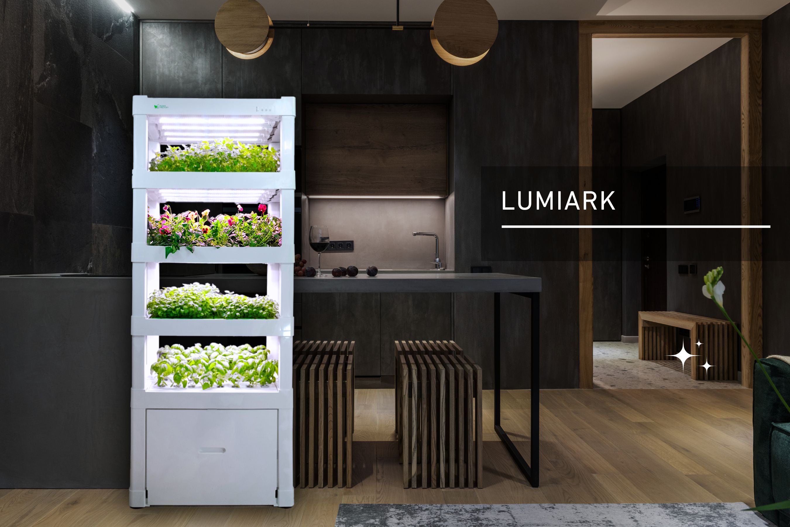 Indoor Hydroponic Garden Growing System - LumiArk
